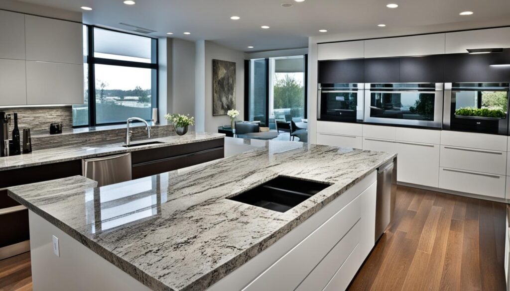 Granite countertops