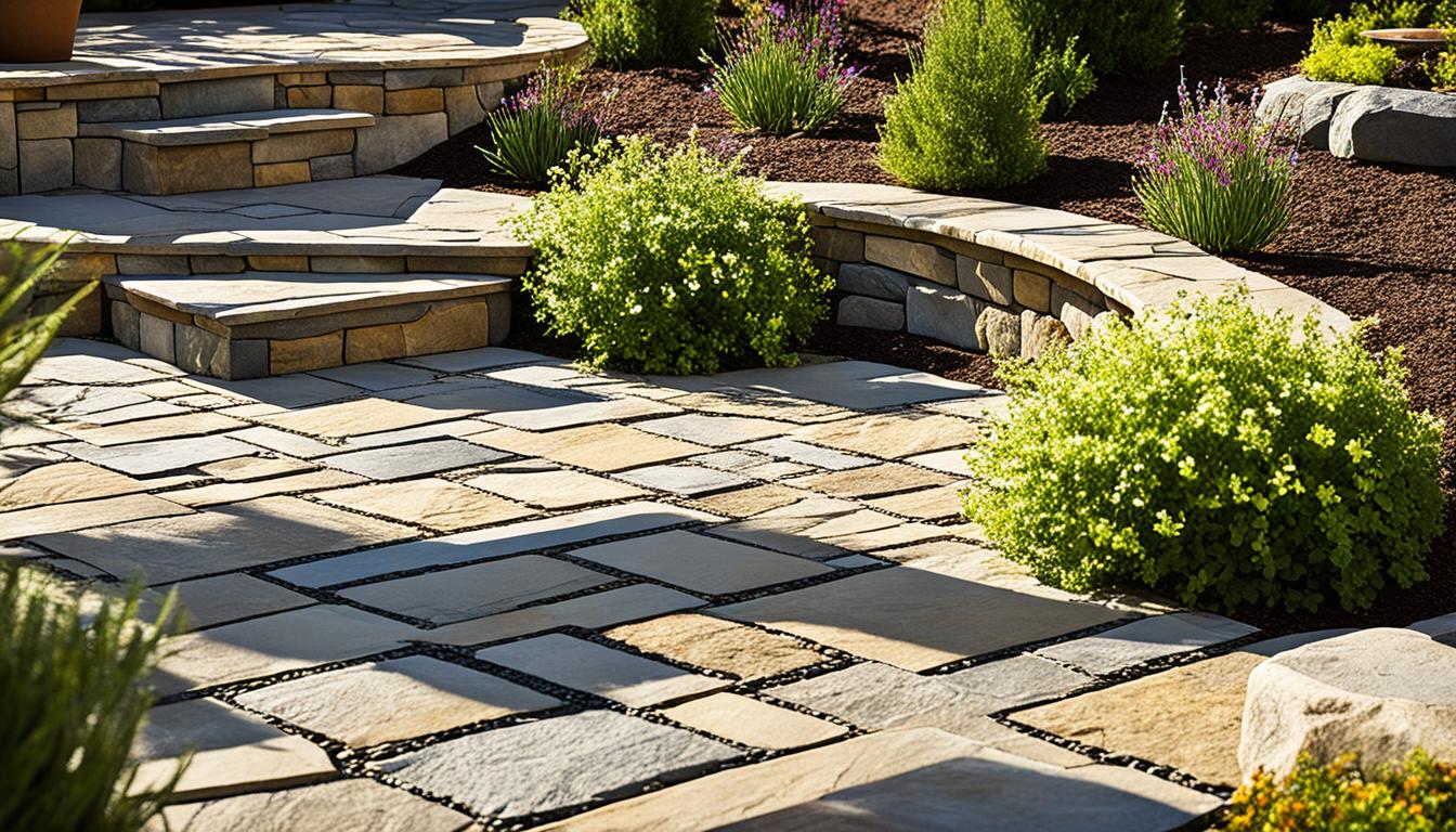 natural stone flooring ideas outdoor