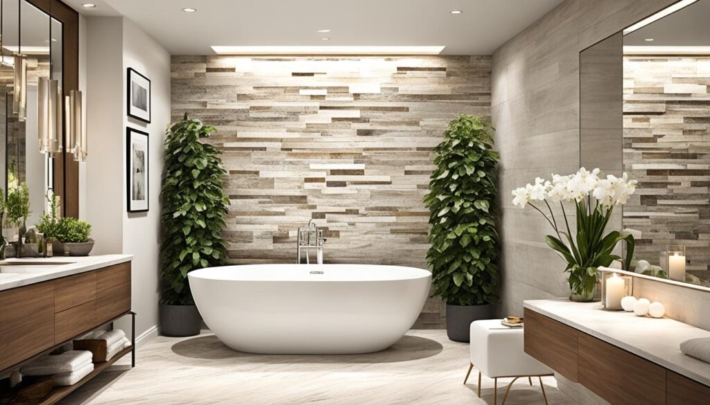 Elegant Natural Stone Tile Bathroom Ideas - Natural Stone