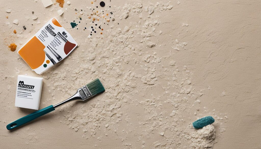 Natural Stone Repair Kit Components