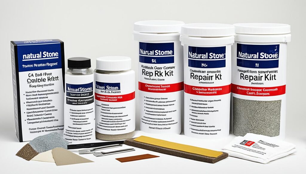Natural Stone Repair Kit Options