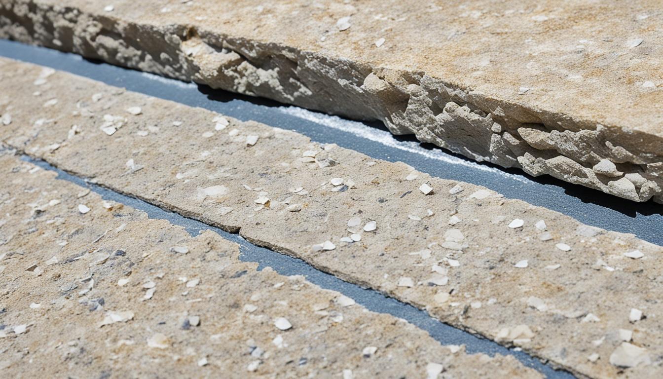 how to repair natural stone steps