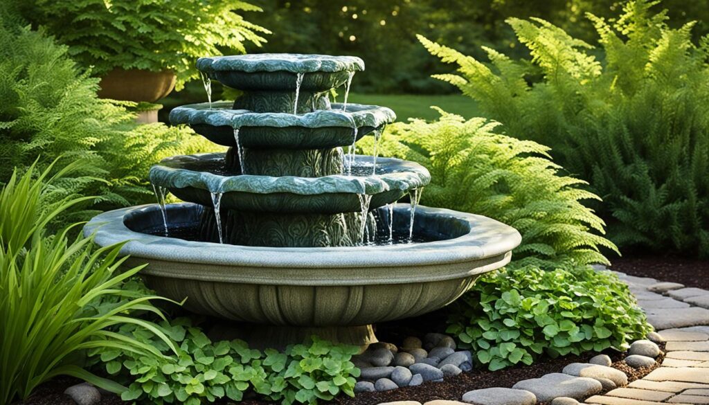 stone fountain designs