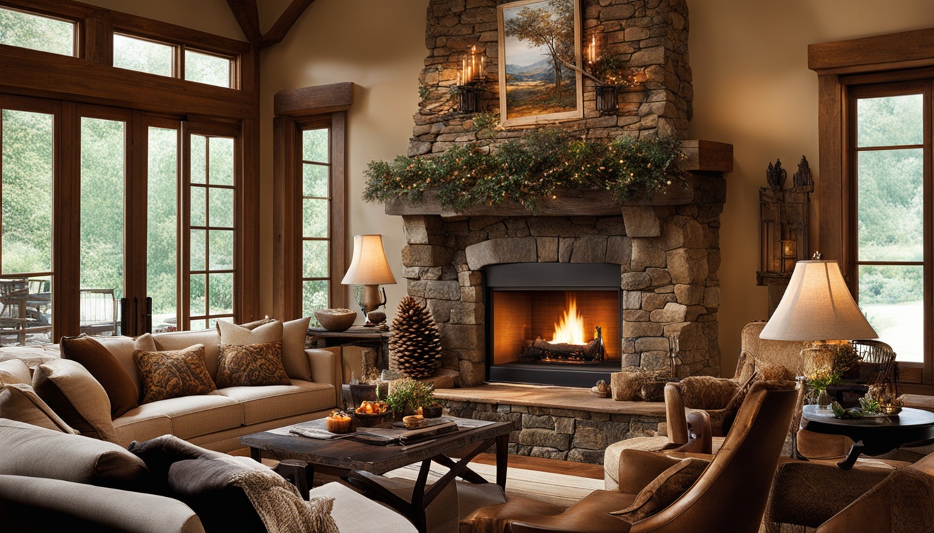 Natural Stone Fireplaces Adding Elegance To Your Home Photo Inspiration